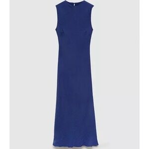 Mango Royal Blue Maxi Dress
